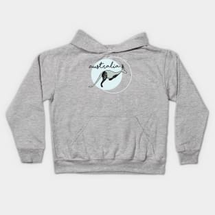 AUSTRALIA KANGAROO | POP ART | HAND DRAWN Kids Hoodie